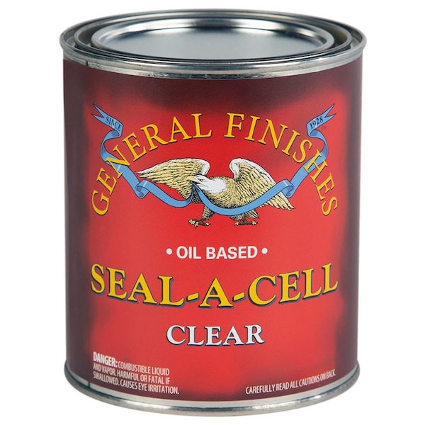 Seal-A-Cell Pt General Finishes Clear Seal-A-Cell Oil-Based Wipe-on Sealer SSPT - main