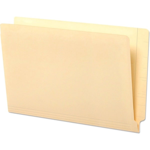 Universal Universal Manila Reinforced Shelf Folder, Legal, 100/Box UNV13350*** - main