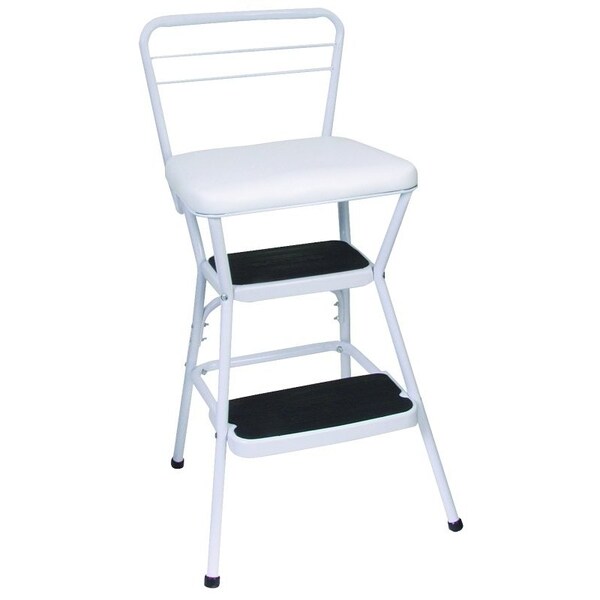 Cosco Stool Counter Chair/Step Wht 11130WHT - main