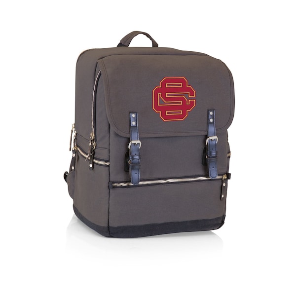 Picnic Time Family Of Brands NCAA USC Trojans Bar Backpack 16-Piece Portable Cocktail Set 670-44-105-098-0 - main