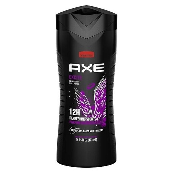 Axe Excite Body Wash, 473 Milliliter, 4PK 69114 - main