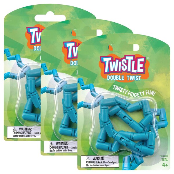 Teacher Created Resources Twistle Double Twist, Teal, 3PK TCR20307 - main