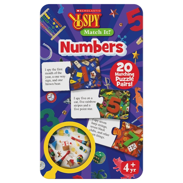 The Learning Journey International I Spy - Match It! Tin, Numbers 301142 - main