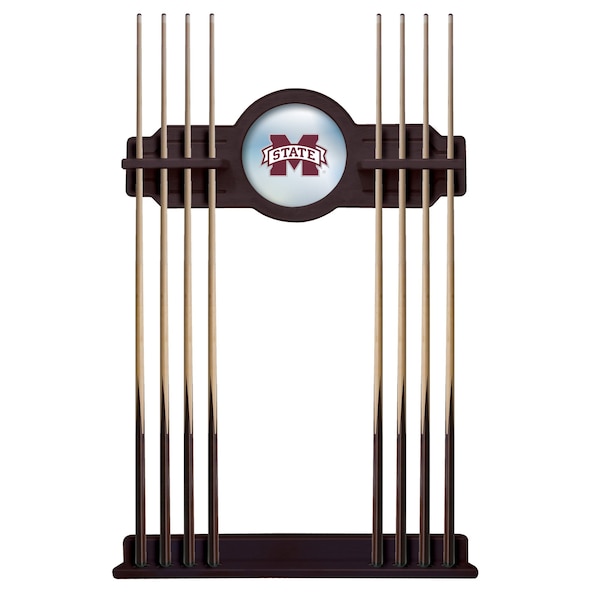 Holland Bar Stool Co Mississippi State Cue Rack in English Tudor Finish CueETudMssStU - main