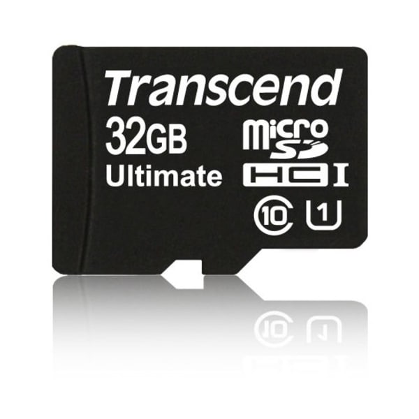 Transcend Information Transcend Ultimate 32 GB Class 10/UHS-I microSDHC TS32GUSDHC10U1 - main