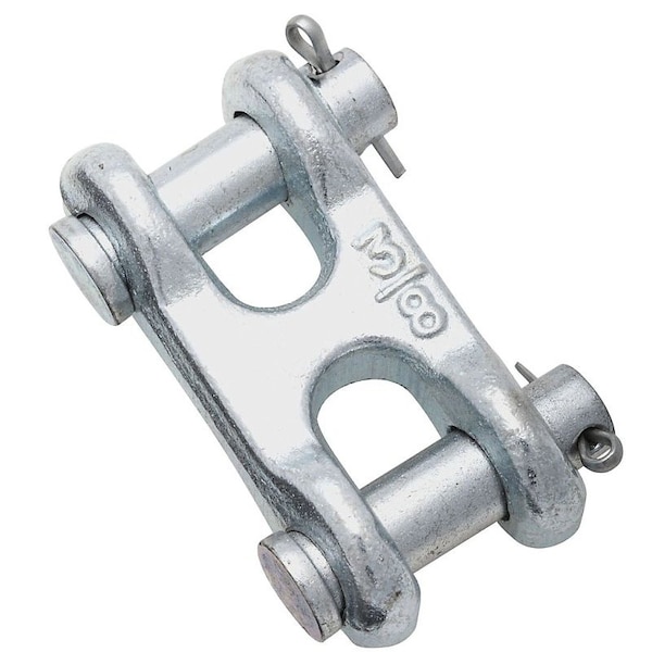 National Hardware 3248BC Series Clevis Link, 3/8 in Trade, 5400 lb Working Load, 43 Grade, Steel, Zinc N240-887 - main