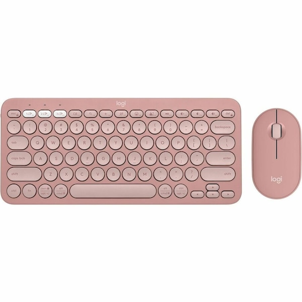Logitech Pebble 2 Wrls Combo Rose 920012199 - main