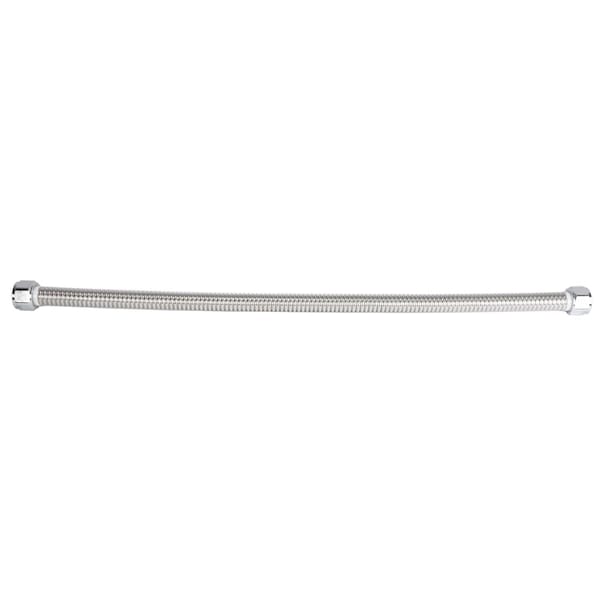 Danco AquaFlo 3/4 in. FIP X 3/4 in. D FIP 24 in. Stainless Steel Water Heater Supply Connector 00WCS-124-PP - main