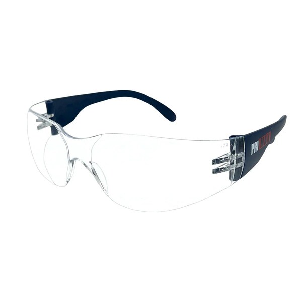 Pri Max Metal Detectable Safety Glasses, Clear Lens with Anti-Fog and Anti Scratch Coating SG90C/AF - main