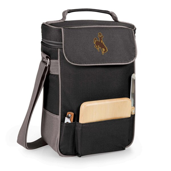 Picnic Time Family Of Brands NCAA Wyoming Cowboys Duet Wine and Cheese Tote Bag 623-04-175-694-0 - main
