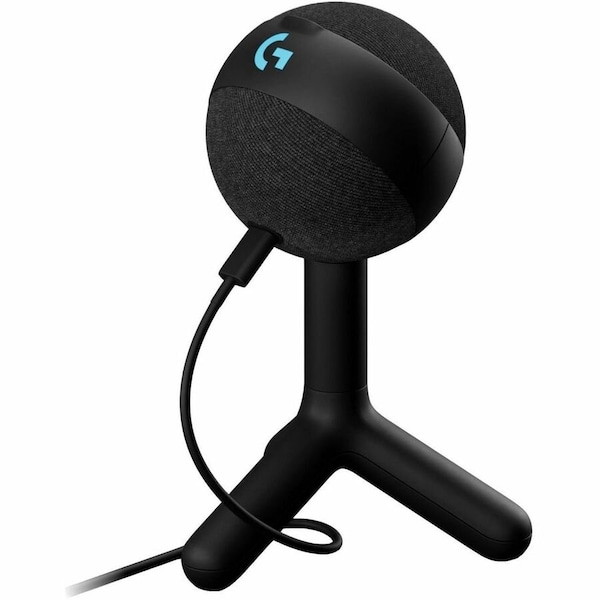 Logitech Blue Yeti Condenser Microphone for Gaming, Live Streaming - Black 988000549 - main