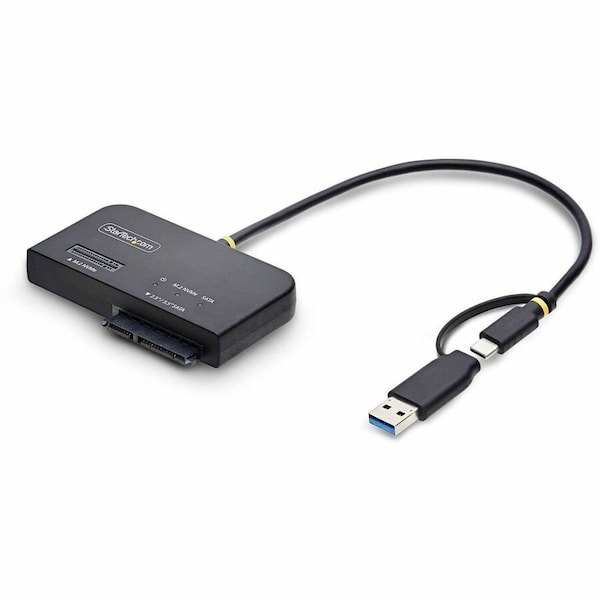 Startech.Com USB-C/USB-A TO NVME AND SATA ADAPTER SUPPORTS UP TO 10GBPS; DRIVERLESS SETUP FOR USB31CSAT3M2E - main