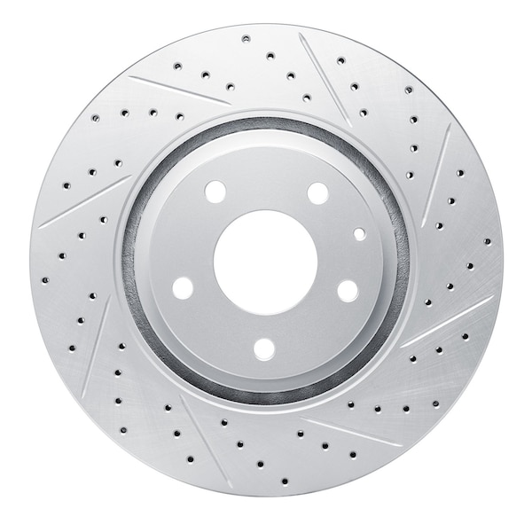 Dynamic Friction Co DFC Geoperformance Rotor - Drilled and Slotted 830-80078R - main