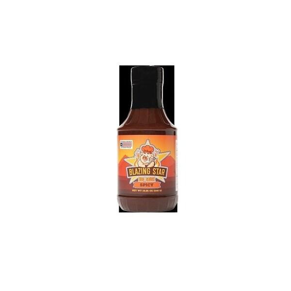 Blazing Star BBQ Sauce, Spicy, 19.25 oz BZ88105 - main