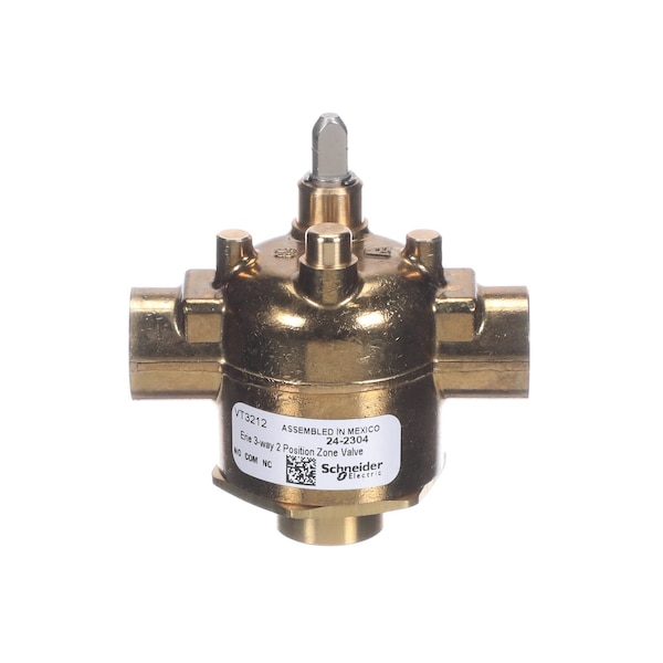 International Environmental Zone Valve, Modulating, 3-Way, 2 Position, 1/2in Sweat, 3.0 CV B040-71159802 - main