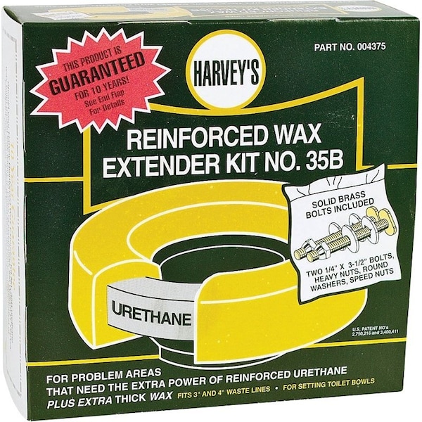 Harvey Wax Ring Toilet Extender Kit 004375 - main