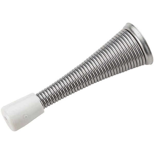 National Hardware N830-159 Door Stops, Satin Chrome 7176993 - main