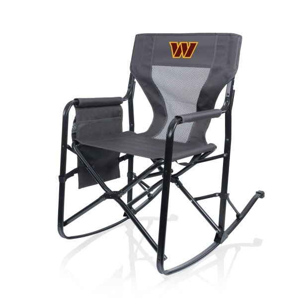 Picnic Time Family Of Brands NFL Washington Commanders - Woodland Rocking Camping Chair 817-01-159-374-2 - main
