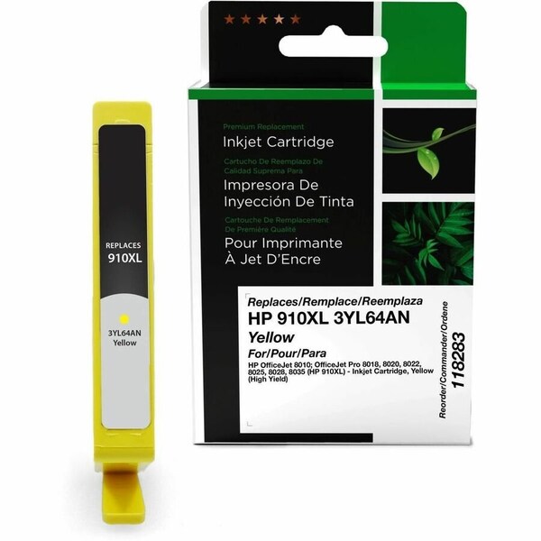 Clover Imaging Group Imaging Remanufactured High Yield Yellow Ink Cartridge 118283 - main