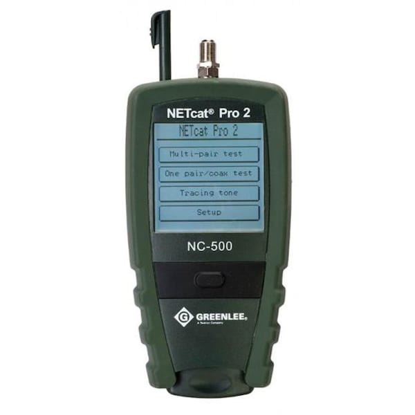 Tempo Communications NetCat 500 Cable Tester, VDV Wiring NC-500 - main
