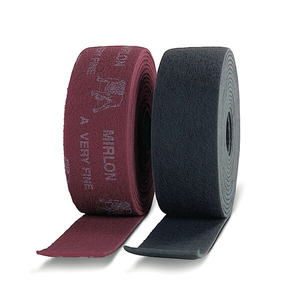 Mirka Abrasives Mirlon 18 Series Non-Woven Scuff Roll, 4 in W x 33 ft L, 1500 Grit 18-573-448 - main