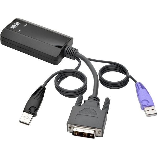 Tripp Lite DVI USB Server Interface w/ Virtual Media & CAC for B064 KVMs B055-001-UDV - main