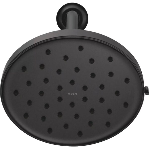 Moen Verso Rainshower Matte Black 9'' Dia. Spray Head Rainshower 220R2EPBL - main