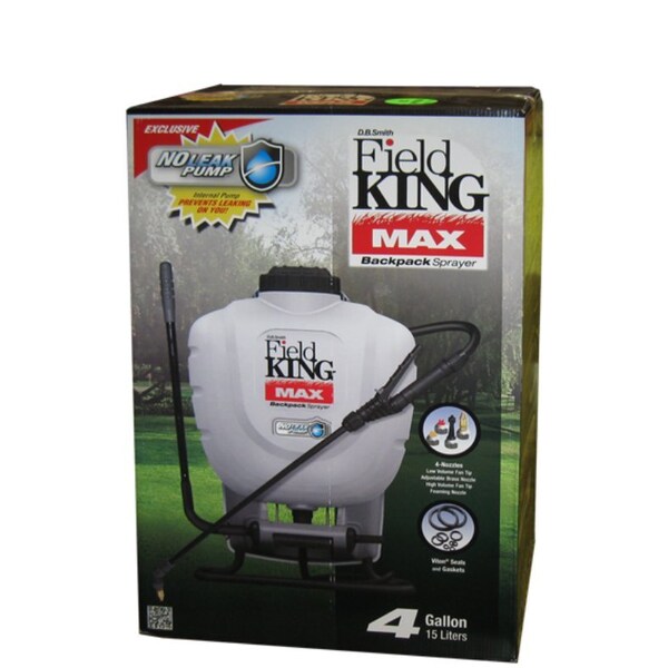 Smith Performance Sprayers Field King Max Professional Backpack Sprayer - 4 Gallon Tank 190348 - main