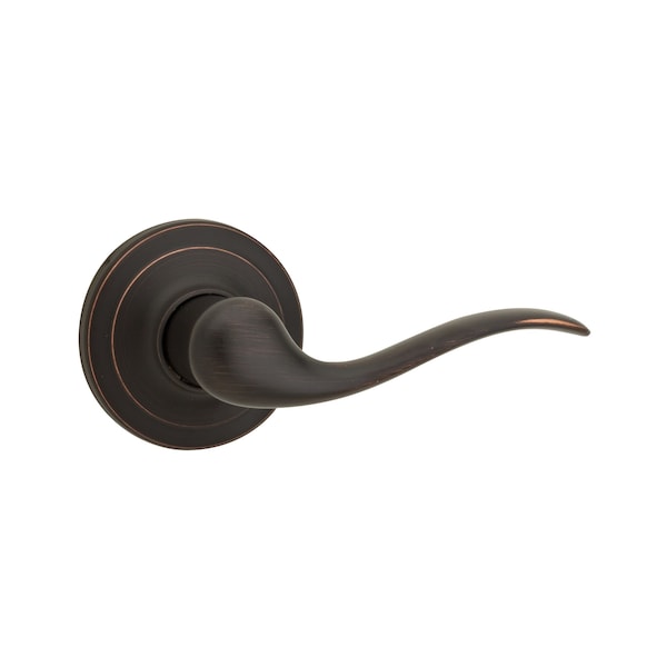 Kwikset Left Hand Tustin Lever Interior Single Cylinder Handleset Trim for Both 800 and 687 Series 966TNLLH-11P.UNIV - main