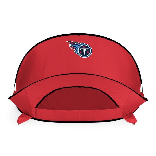 Picnic Time Family Of Brands Tennessee Titans - Manta Portable Beach Tent, (Red) 113-00-100-314-2 - main