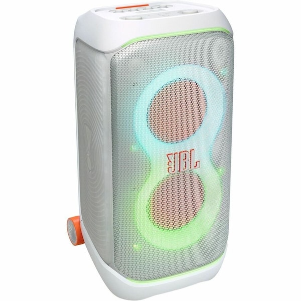 Jbl PartyBox Stage 320 Portable Bluetooth Speaker System - 240 W RMS - White JBLPBSTAGE320SWAM - main