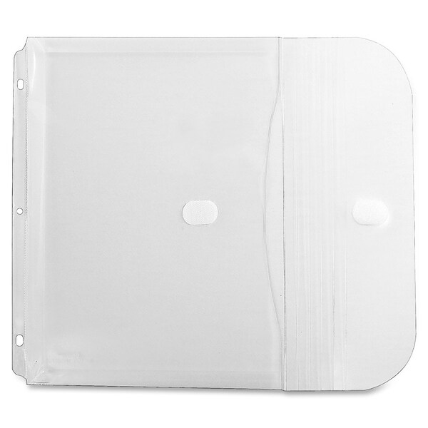 C-Line Products Binder Pocket, Side Loading, Clear, 15PK 57537 - main
