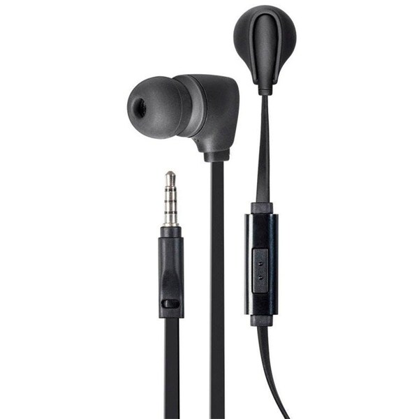 Monoprice PREMIUM 3.5MM WIRED EARBUDS HEADPHONES WITH MIC FOR APPLE AND ANDROID DEVICES 18591 - main