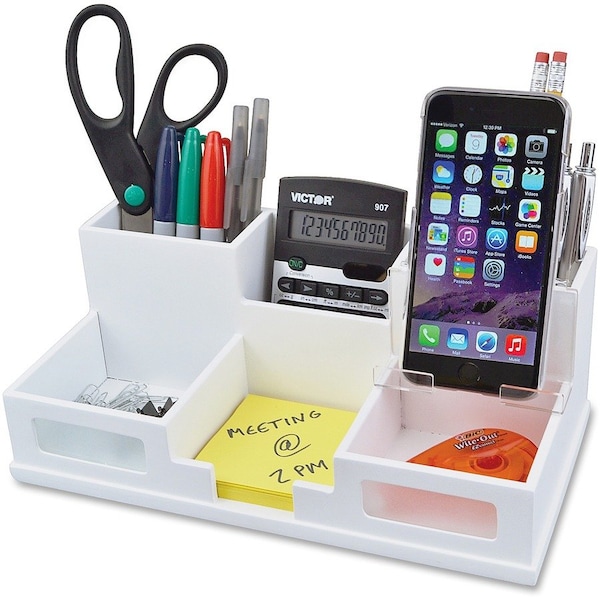 Victor Desk Organizer, White W9525 - main