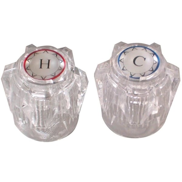 Danco Faucet Handle, Acrylic, For Moen Two Handle TubShower Faucets 88810 - main