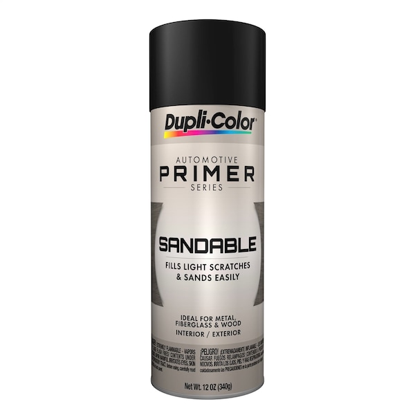 Vht Paint Primer Sandable Primer; For Use On Metal/ Wood and Fiberglass; Black Hot Rod Primer; 12 Ounce DAP1698 - main