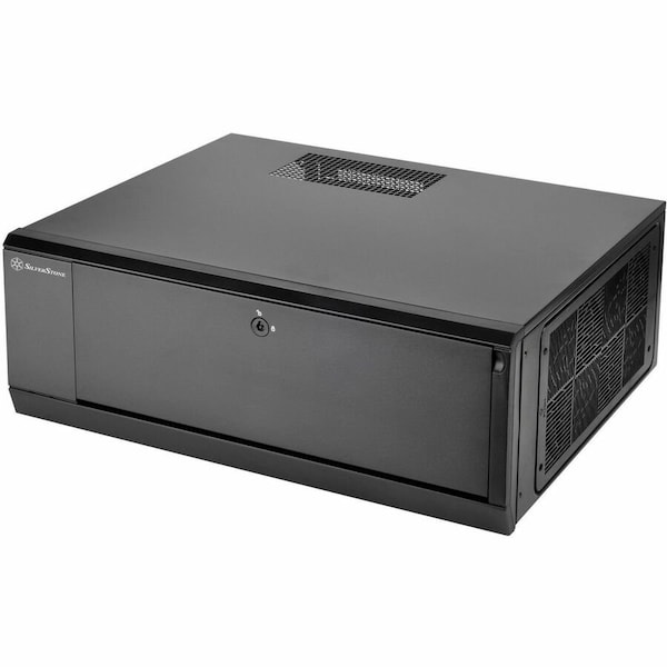 Silverstone Silver Stone GD10B Grandia Series Aluminum HTPC for ATX-Micro-ATX-SSI-CEB Computer Case GD10B - main