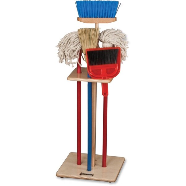 Jonti-Craft Housecleaning Set-n-Rack 2061JC - main