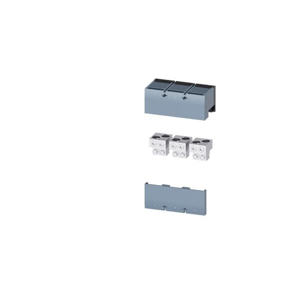 Siemens circular conduc. terminal TA4.1 2 x 400 kcmil750 kcmil with aux. conductor 3VA9673-0JC24 - main