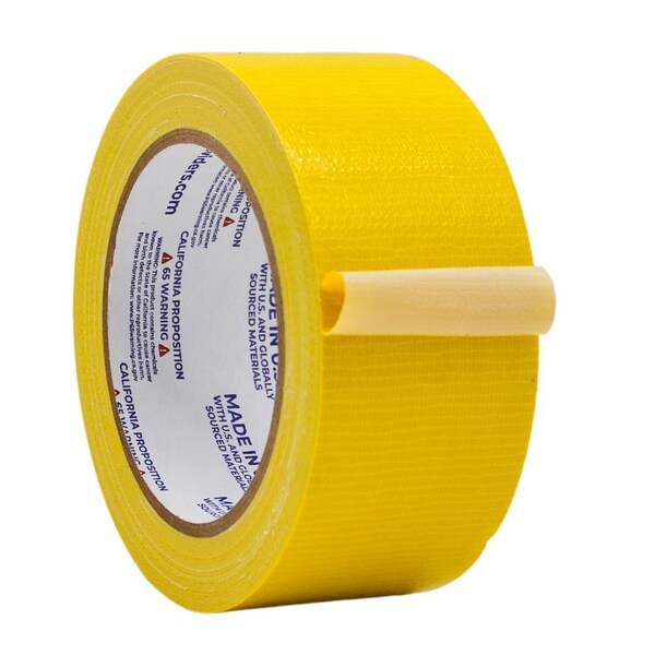 Wod Tape DTC10 Industrial Grade Duct Tape Schoolbus Yellow 2 in. x 60 ft., 24PK WOD DTC10-02000-24-60-SYE - main