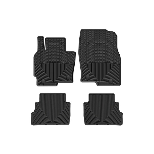Weathertech Black, Front and Rear All Weather Floor Mats W353-W413 - main