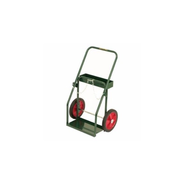 Harper Trucks Series 150 Trucks, Holds 7.5 in-9.25 in Cylinders, 12 in Semi-Pneumatic, Plain Wheels 338-150-25 - main