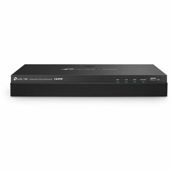 Tp-Link TP Link VIGI NVR2008H-8MP - VIGI 8 Channel PoE+ Network Video Recorder VIGINVR2008H8MP - main