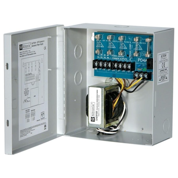Altronix Power Supply 4 Fuse 24Vac at 4A ALTV244 - main