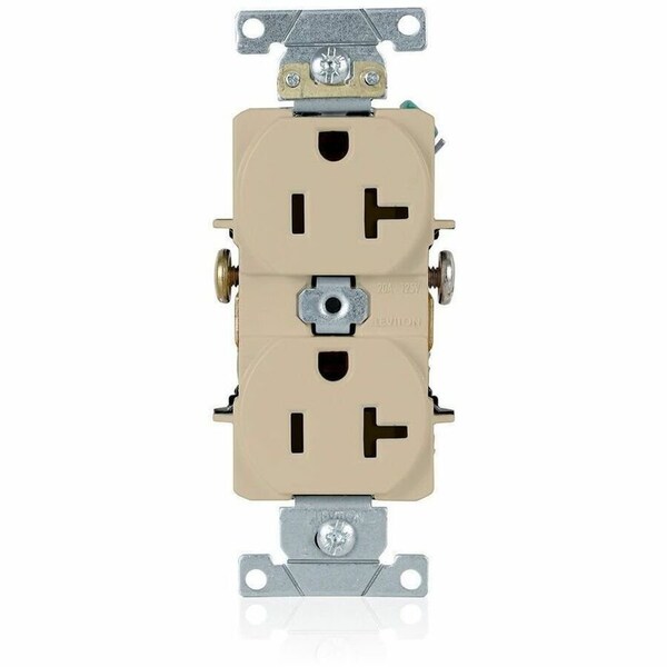 Leviton Duplex Receptacle/Oultet, 20 Amp 5342-I - main