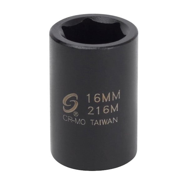 Sunex 1/2 in Drive 16Mm Impact Socket 216M - main
