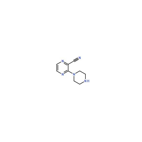 Ak Scientific 3-(Piperazin-1-yl)pyrazine-2-carbonitrile (250mg), CAS 306935-30-8 Y8642-250mg - main