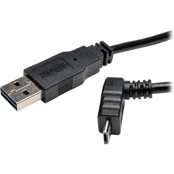 Tripp Lite USB Reversible 2.0 Cable, UA, MicroB, 3ft UR050-003-UPB - main