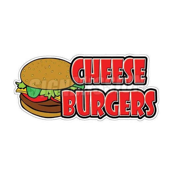 Signmission Cheeseburgers1, 12 Inch, Vinyl D-Cheeseburgers1 - main