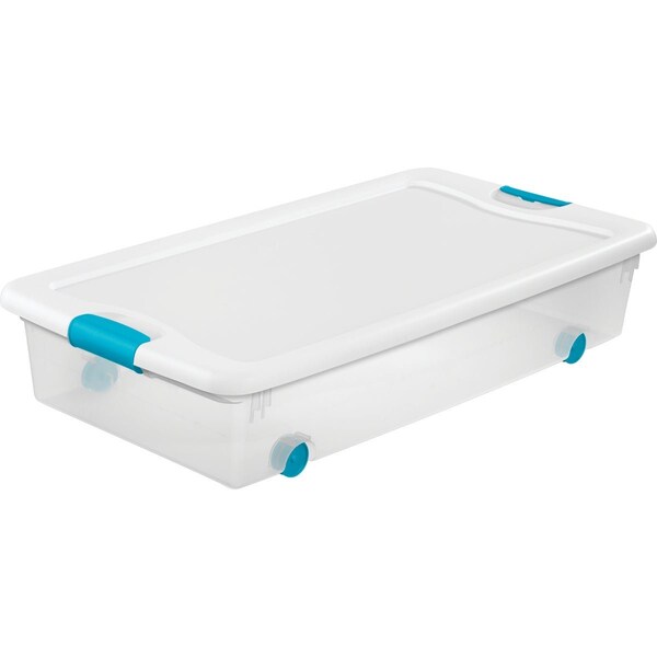 Sterilite 56 Qt. Wheeled Latching Box 14988004 - main